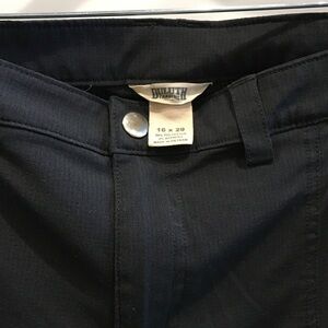 Duluth Trading Black Pants 16x29 Thin Breathable Elastic Waist Women’s